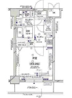パレステュディオ神田EAST【2階】の間取り