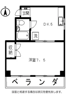 BLDG福島【4階】の間取り