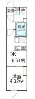 ヴランドール葛西【2階】の間取り