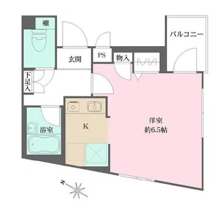 メゾン・ド・ダダ【4階】の間取り