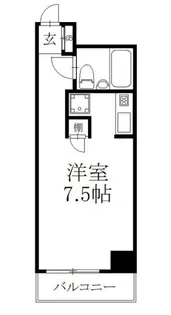パシフィックパレス元浅草【2階】の間取り