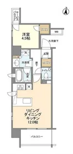 JP noie 阿佐ヶ谷【6階】の間取り