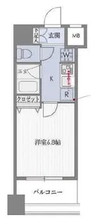 ドゥーエ新川【2階】の間取り