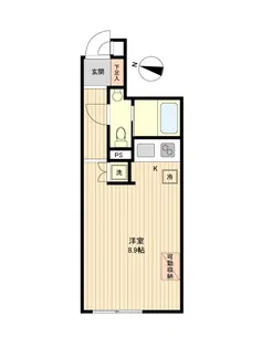 GC用賀【4階】の間取り
