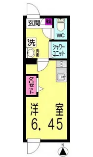 エフプレスト中野弥生町【3階】の間取り