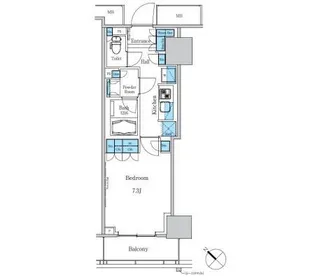 パークアクシス滝野川ラ ブリーズ【5階】の間取り