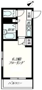 ジュネス新大塚【2階】の間取り