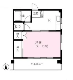 羽鳥ビル【3階】の間取り