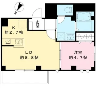 Diamond Valley【4階】の間取り