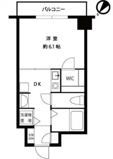 アサカシオン三軒茶屋【2階】の間取り