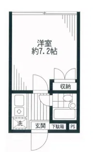 ウィング246【3階】の間取り