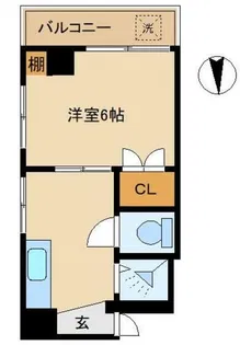 メゾンTO【2階】の間取り