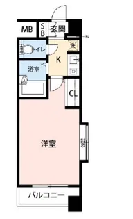 プレール中目黒【10階】の間取り