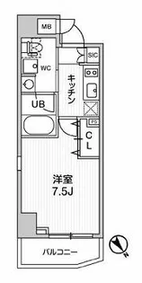 ステージファースト浅草橋Ⅲ【8階】の間取り