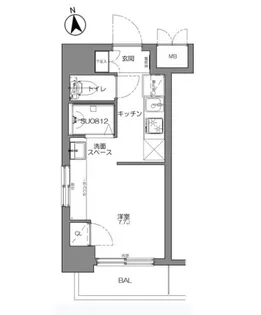 スカイコート高田馬場第5【3階】の間取り