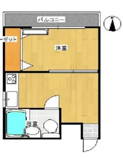 コスモ佐藤【302号室】の間取り