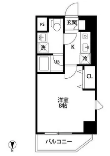シルフィ田端【4階】の間取り