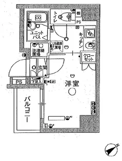 スカイコートヌーベル池袋【903号室】の間取り