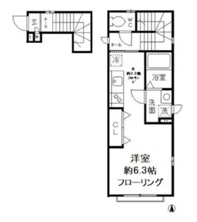 Buena Vista IOGI【2階】の間取り