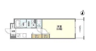 CORVAL三軒茶屋【1階】の間取り