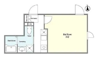 SOLASIA residence 高円寺Ⅱ【5階】の間取り