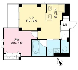 GEM西新宿(ZEH)【3階】の間取り