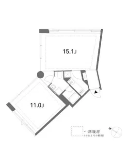 GROVE【6階】の間取り