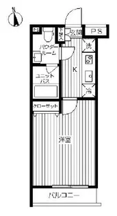 スカイコート下北沢壱番館【4階】の間取り