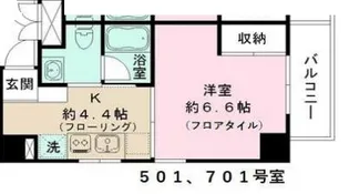 Linkway【5階】の間取り