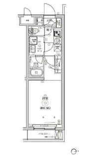 RELUXIA三宿池尻【2階】の間取り