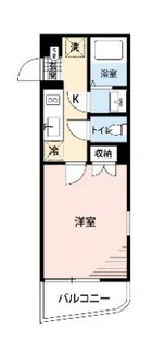 アリトスけやきV【201号室】の間取り