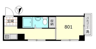 両国武蔵野マンション【8階】の間取り