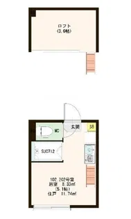 YuzHouse【1階】の間取り