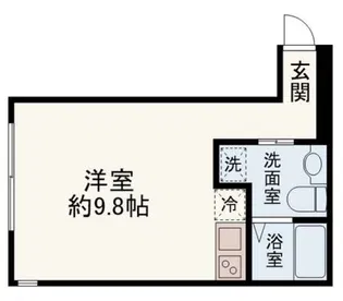 タスキリシェス高円寺南【3階】の間取り