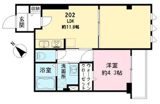 AY荻窪【2階】の間取り