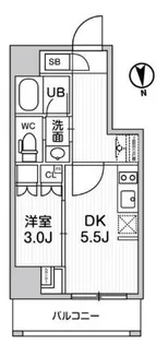 nido SHIN-OKACHIMACHI【4階】の間取り