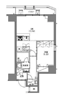 S-RESIDENCE新宿御苑【7階】の間取り