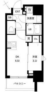 アーバンパーク住吉Ⅱ【9階】の間取り