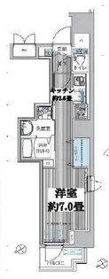 トモヤレジデンス蔵前【2階】の間取り