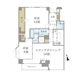 howff RELAX三軒茶屋【2階】の間取り