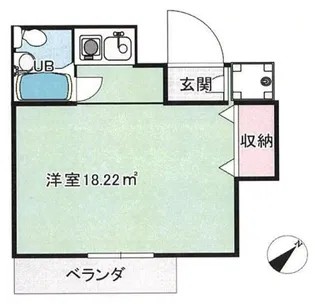 ウイング中野【301号室】の間取り