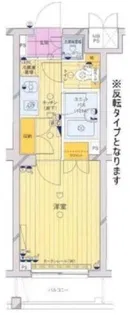 ルーブル早稲田弐番館【1階】の間取り