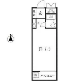 駒込K&Mビル【5階】の間取り