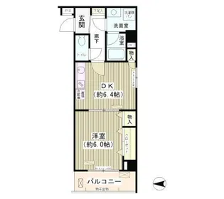 CASA MIA【4階】の間取り