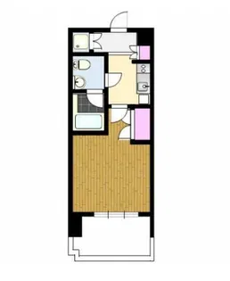 レジディア新宿御苑【703号室】の間取り