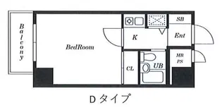 S-FORT錦糸町【9階】の間取り