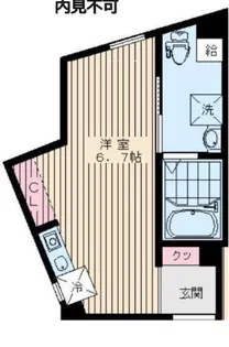 CREDcourt荻窪【3階】の間取り