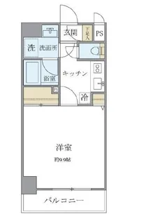 ISM中野坂上【8階】の間取り