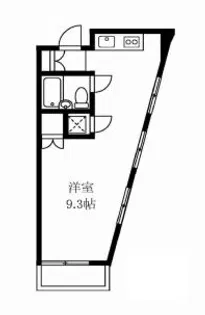 カサブローテ【3階】の間取り