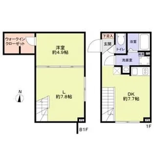 VISTA MAGOME【1階】の間取り
